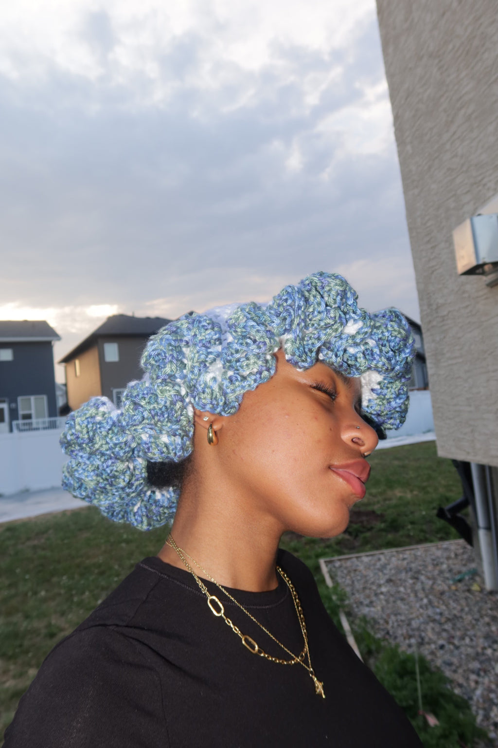 Ruffle bucket hats