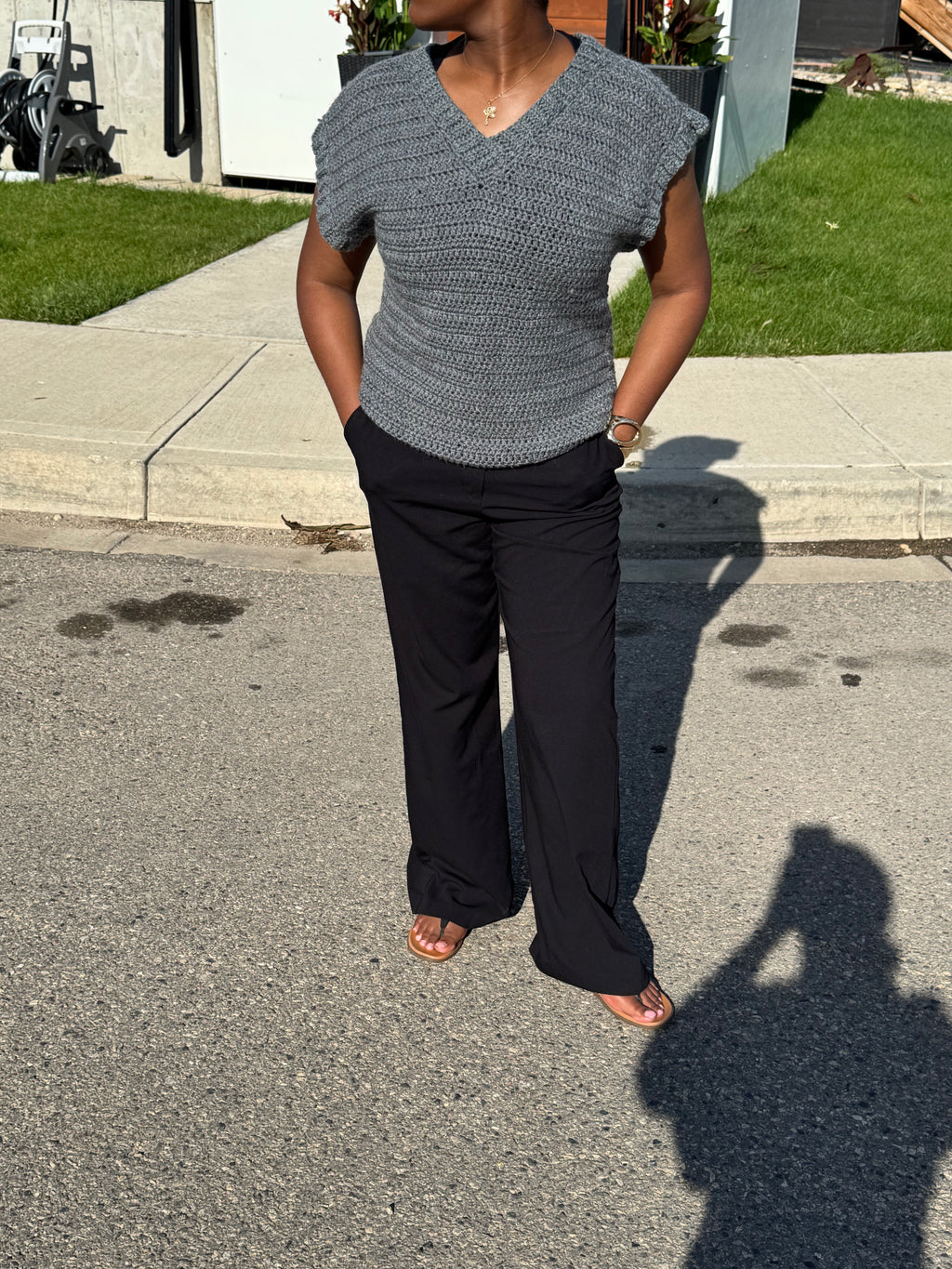 Ovesized Vest
