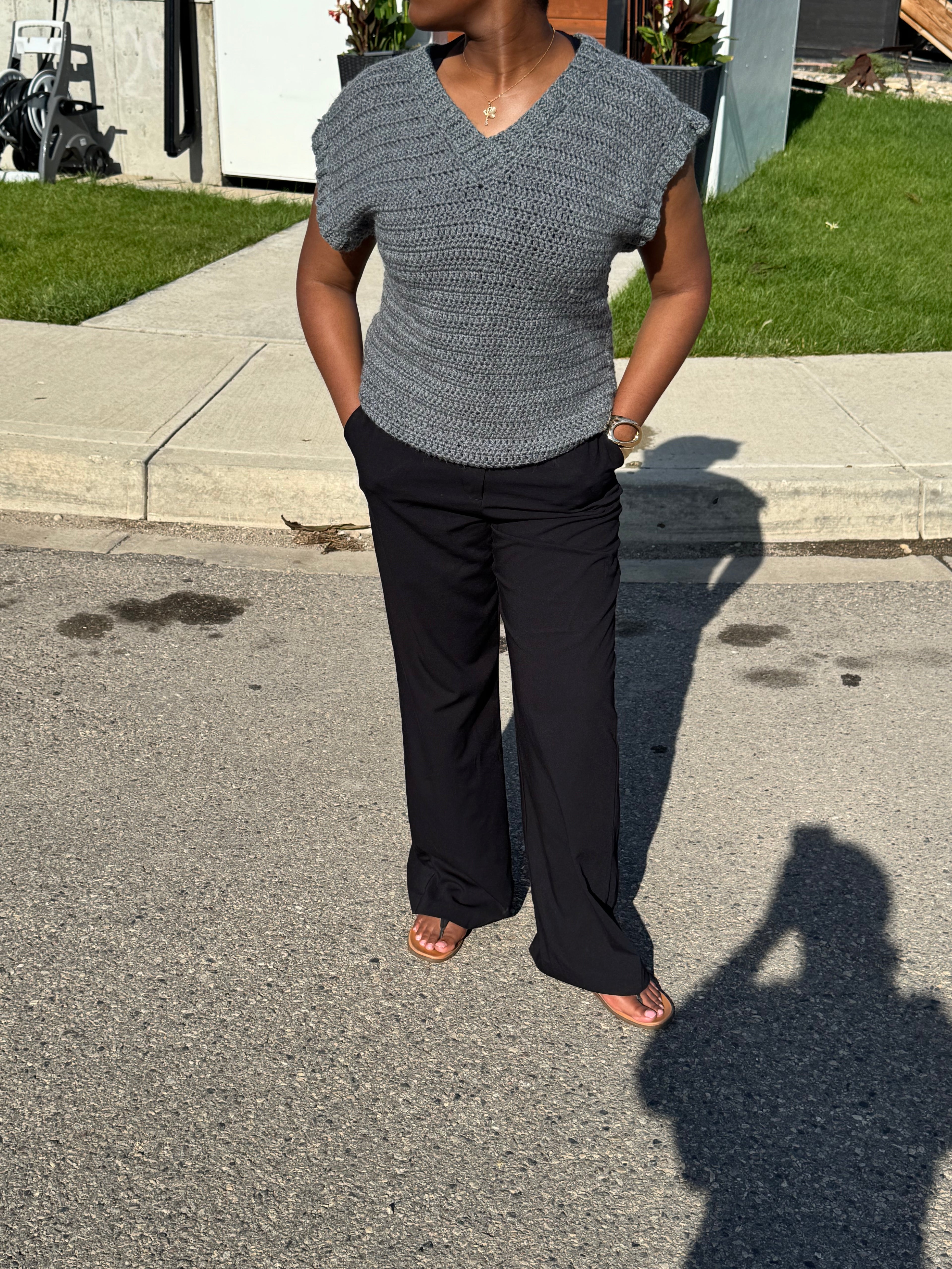 Ovesized Vest