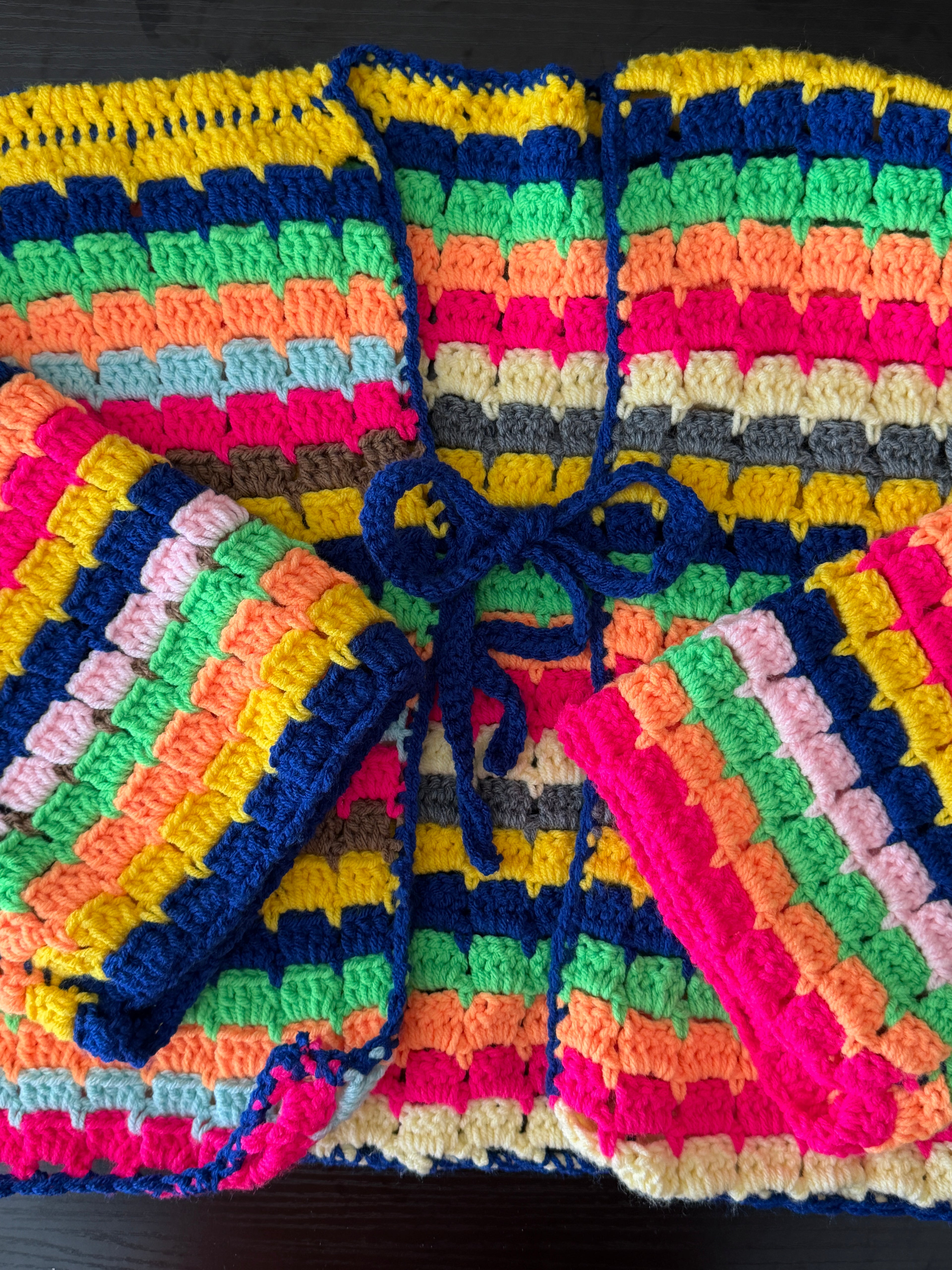 Rainbow cardigan