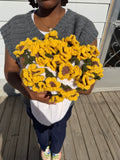 Bouquet Throw Blanket