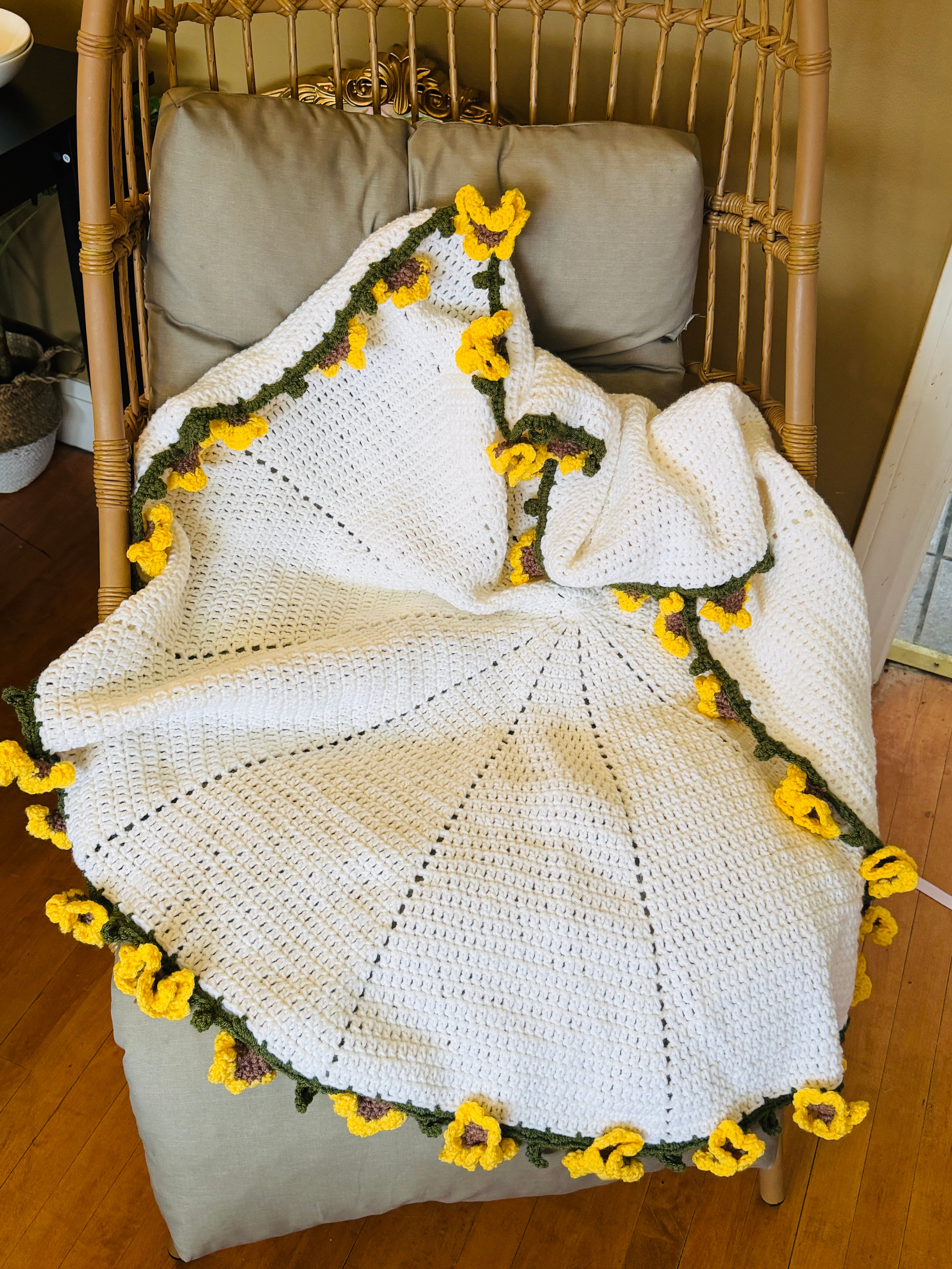 Bouquet Throw Blanket